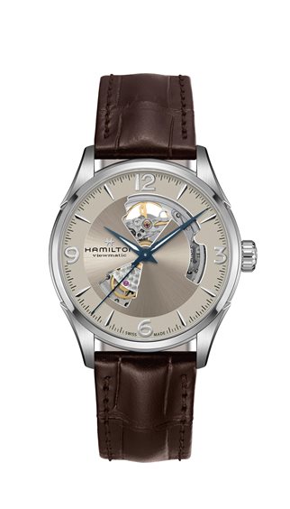 Orologio Hamilton Uomo Jazzmaster Open Heart in Acciaio H32705521 - H32705521